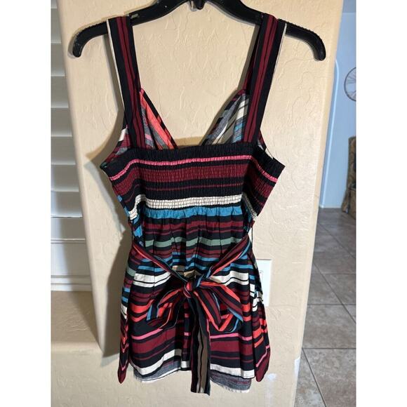 NWT Motherhood Maternity Multicolor Striped Cotton Tank Top, Size S - Picture 5 of 8